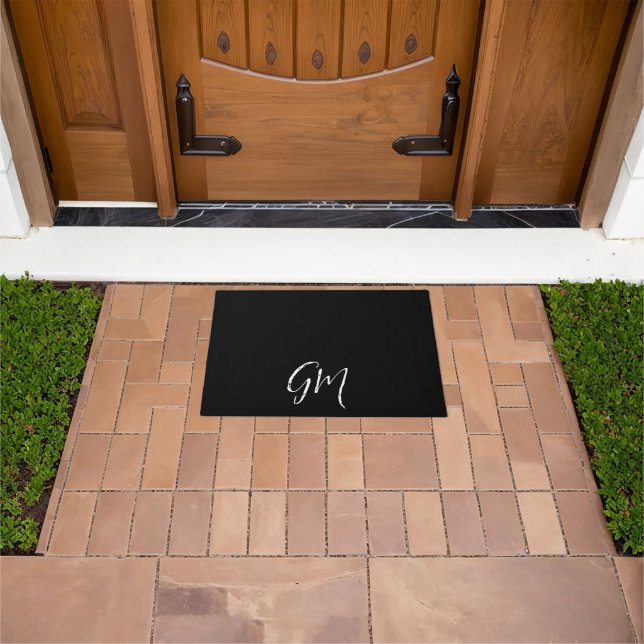 Custom name Initials personalised two letters Doormat (Outdoor)