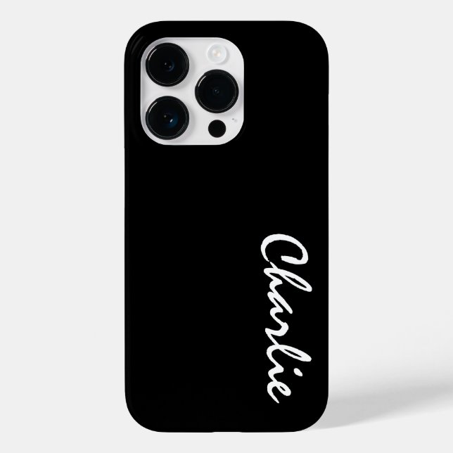 Custom Name iPhone 14 Pro Case (Back)