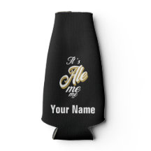 Custom Name It'a Ale me me me Beer Bottle Cooler