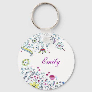 Custom Name Keychain