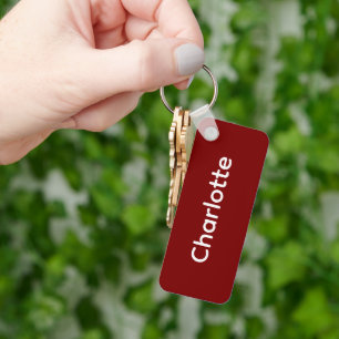 Custom Name Keychain Personalised Gift Accessory
