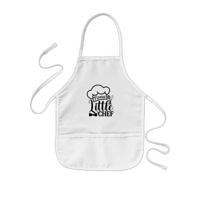 Custom name kids apron (Front)