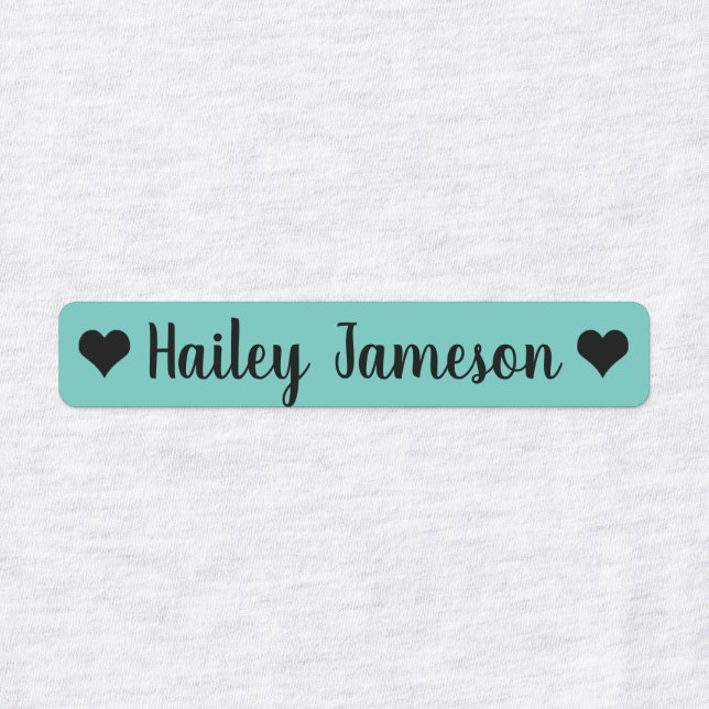 Custom Name kids Clothing Labels, daycare labels (Design 4)