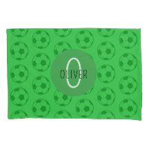 Custom Name Kids Soccer Ball Green