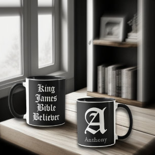 Custom Name King James Bible Believer Christian  Mug