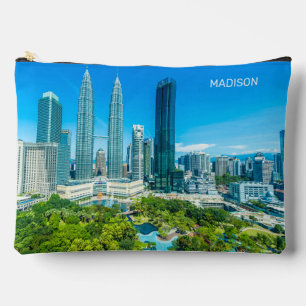Custom Name Kuala Lumpur Malaysia Accessory Pouch