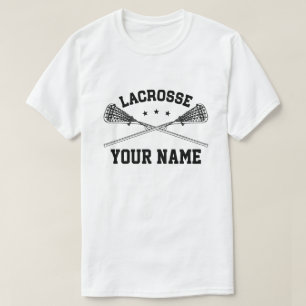 Custom Name Lacrosse T-Shirt