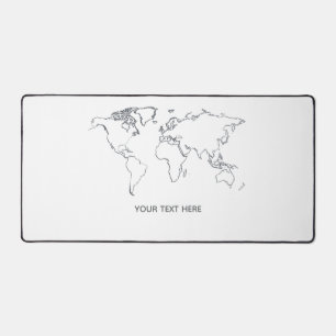 Custom Name Large Mouse Pad