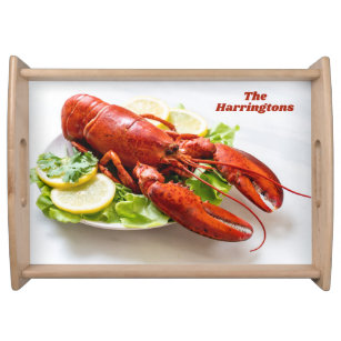 Custom name Lobster Serving Tray