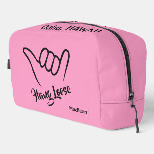 Custom Name, Location & Colour Shaka Dopp Kit