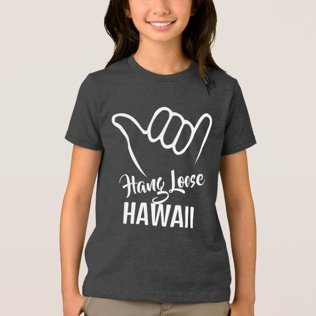 Custom Name & Location Shaka Tri-Blend Shirt (Front)