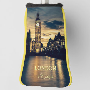 Custom Name London Golf Head Cover