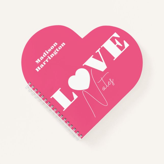 Custom Name LOVE Notebook (Front)