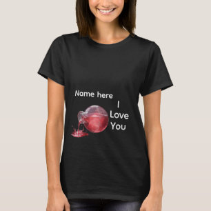 Custom Name Love Potion I Love You T-Shirt