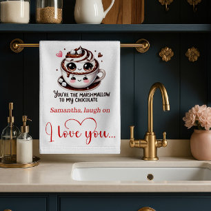 Custom Name Love Quote Funny Food Towel