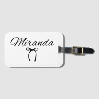 Custom Name Luggage Tag
