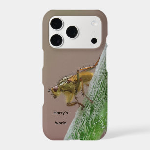 Custom Name Macro Dung Beetle Photo Phone Case