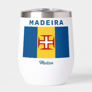 Custom Name Madeira Flag
