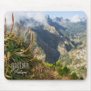 Custom Name Madeira Portugal Mouse Mat