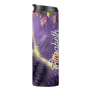 Custom Name Majestic Majesty of the Wolf Thermal Tumbler