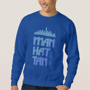 Custom Name Manhattan New York Sweatshirt