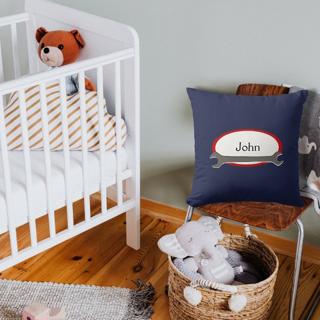 Custom Name Mechanic  Cushion (Creator Uploaded)