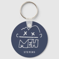 Custom Name Meh Funny Face Emoji