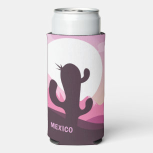 Custom name Mexico Seltzer Can Cooler