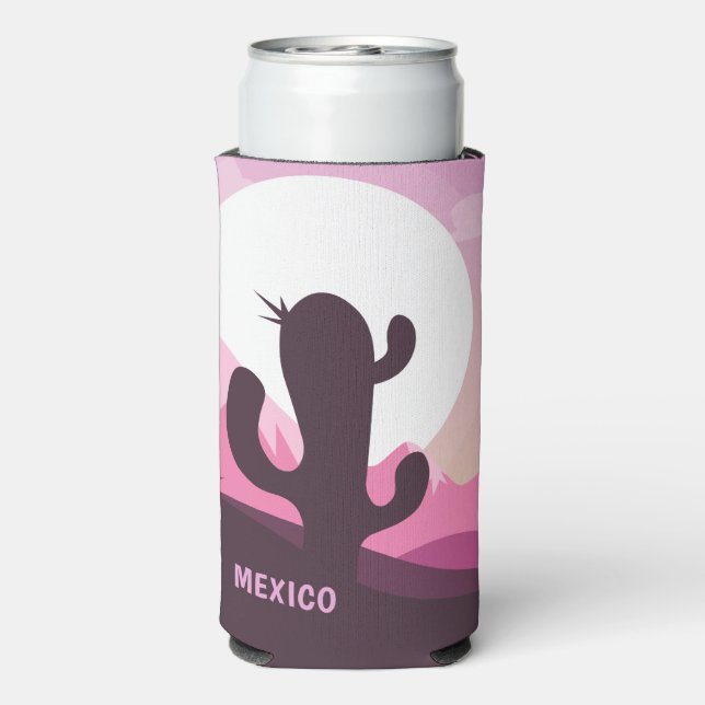 Custom name Mexico Seltzer Can Cooler (Seltzer Back)