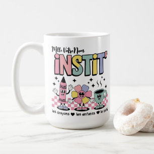 Custom Name Mignon Retro For Instit' Coffee Mug