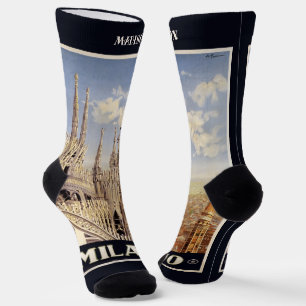 Custom Name Milano (Milan) Socks