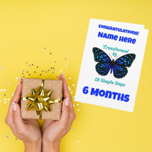 Custom Name/Milestone Transformed Card