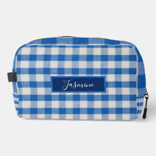 Custom Name monogram Dopp Kit