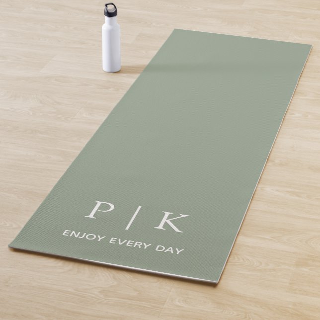 Custom Name, Monogram & Logo Fitness  Yoga Mat (In Situ)