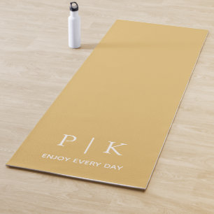 Custom Name, Monogram & Logo Fitness Yoga Mat