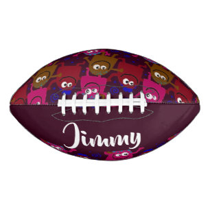 Custom name monsters pattern american football