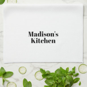 Custom Name Mother's day Birthday gift Tea Towel
