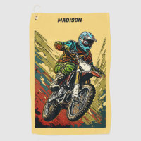 Custom Name Motocross
