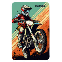 Custom Name Motocross