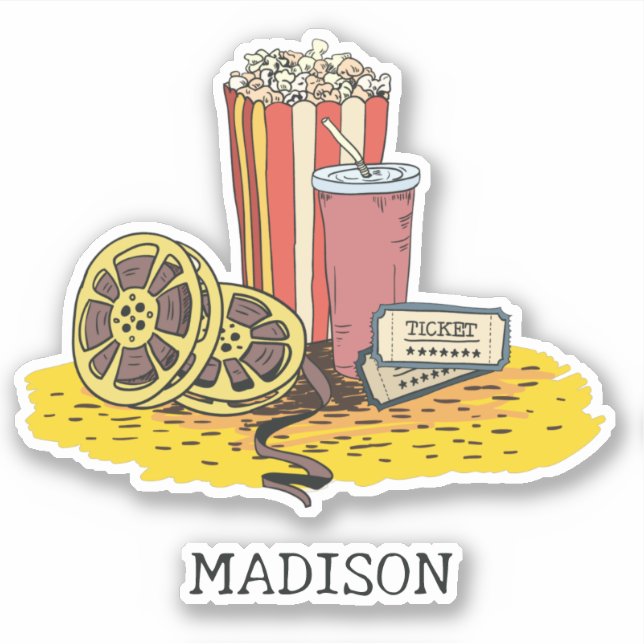 Custom Name Movie Buff (Front)