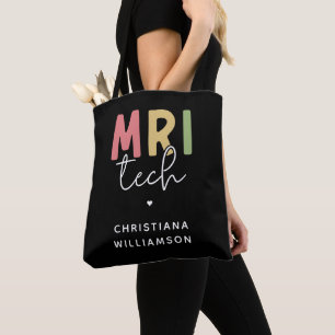 Custom Name MRI Tech   MRI Technologist Gifts Tote Bag