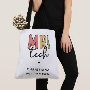 Custom Name MRI Tech   MRI Technologist Gifts Tote Bag