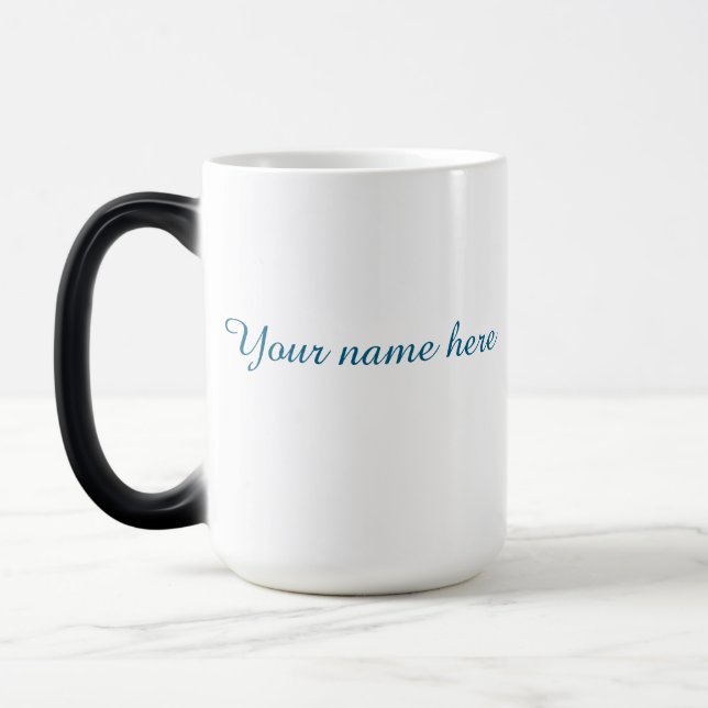 Custom Name Mug – Personalised Ceramic Coffee Cup  (Left)