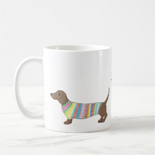 Custom Name Mug Personalised Dachshund Wiener mug