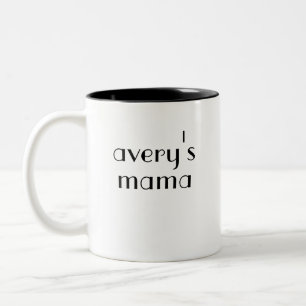 Custom Name Mum Mug New Mama Gift Personalised Bab