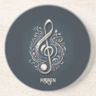 Custom Name Musical Clef Note