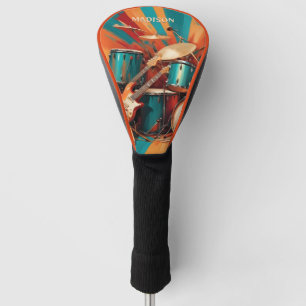 Custom Name Musical Instruments Golf Head Cover
