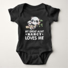 Custom Name My Great Aunt Loves Me Cute Pandas
