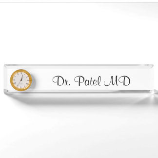 Custom Name Nameplate