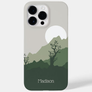 Custom Name Nature Illustration Case-Mate iPhone 14 Pro Max Case